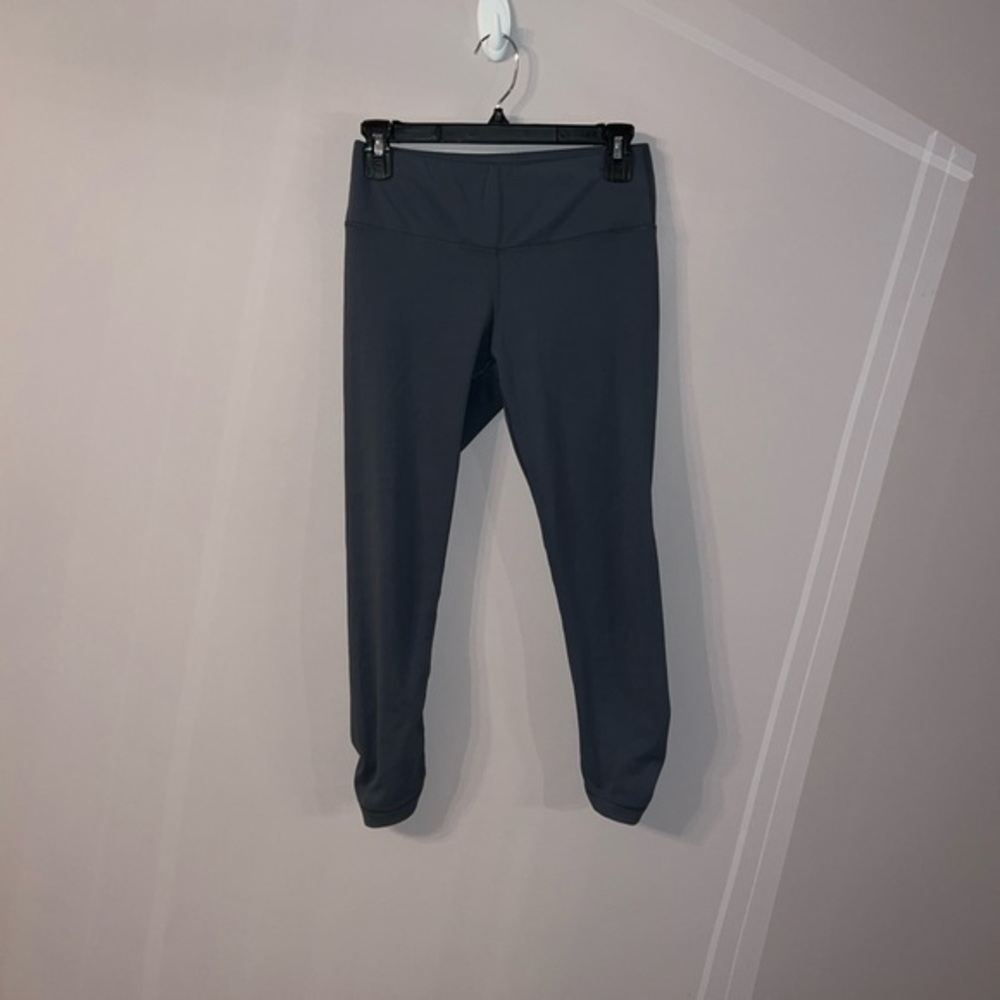 Blue gray leggings yogalicious small